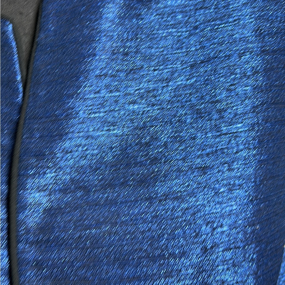 Kasper Shimmering Blue Women's Blazer - Picture 3 of 11